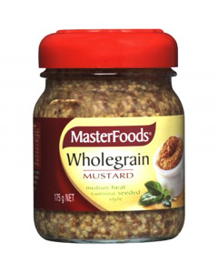 MasterFoods Mustard Wholegrain - Case