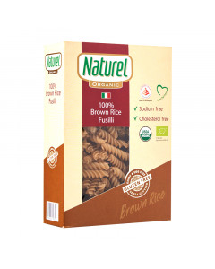 Naturel Organic Brown Rice Fusilli - Carton