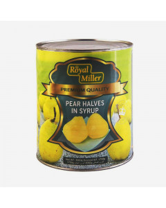 Royal Miller Pear 1/2 In Syrup - Case