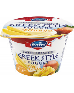 Emmi Swiss Premium Greek Style Yogurt - Mango - Carton