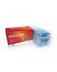CalMedix Fortify F2 3 Ply Disposable Medical Mask (BFE 98%) - Case
