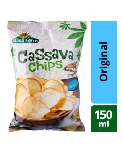 Max's Farm Cassava Chips Original - Carton