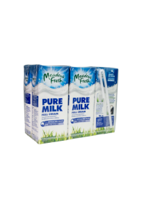 Meadow Fresh Uht Pure Milk Full Cream (Shrink Wrap) - Carton