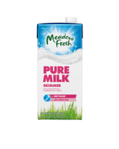 Meadow Fresh Uht Pure Milk Skimmed - Carton