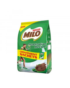 MILO Australian Recipe Instant Chocolate Malt Drink Powder Sachet - Carton