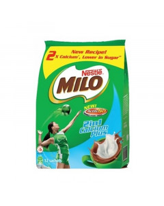Milo Fuze High Cal 2 in 1 Instant Chocolate Malt with Milk - Carton