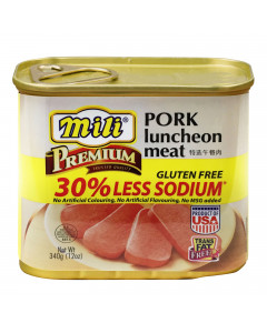 Mili Pork Luncheon Meat Less Sodium USA - Carton