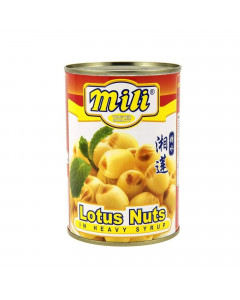Mili Lotus Nuts In Heavy Syrup - Carton