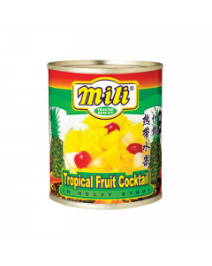 Mili Tropical Fruit Cocktail in Heavy Syrup - Carton