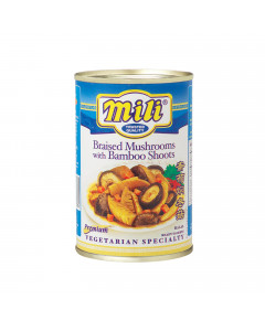 Mili Vegetarian Braised Mushrooms with Bamboo Shoots - Carton