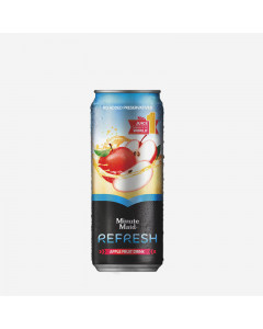 Minute Maid Refresh Apple Can Drink - Case