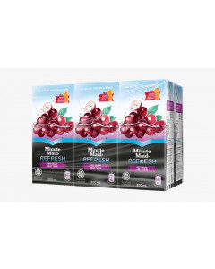 Minute Maid Refresh Red Grape Packet Drink - Case