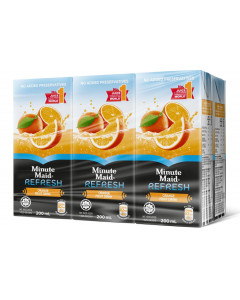 Minute Maid Refresh Orange Packet Drink - Case