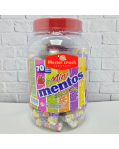 EXPORT MENTOS RAINBOW MINI JAR -12 X 70 X 10GR-Carton