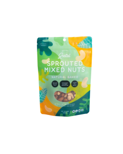 With Love, Gretel Sprouted Mixed nuts Natural Baked 150g   - Carton