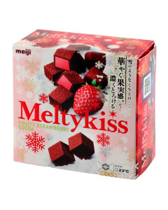 Meiji Meltykiss Fruity Strawberry Cocoa Chocolate - Case