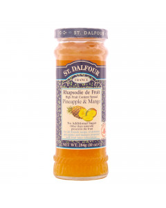 St. Dalfour Four Fruits Spread Pineapple & Mango - Carton