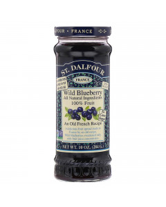 St. Dalfour Four Fruits Spread Wild Blueberry - Carton