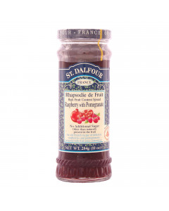 St. Dalfour Four Fruits Spread Raspberry & Pomegranate - Carton