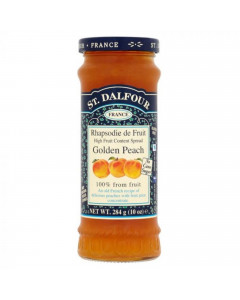 St. Dalfour Four Fruits Spread Golden Peach - Carton