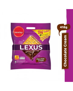 Munchy's Lexus Chocolate Cream Sandwhich 11's - Carton