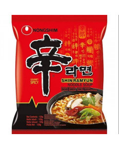 Nongshim Mushroom Ramen Instant Noodle Halal - Carton