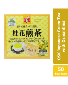 OSK Japanese Osmanthus Green Tea - Carton