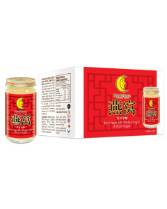 New Moon Bird's Nest Rock Sugar W/White Fungus - Carton