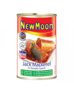 New Moon Jack Mackerel In Tomato Sauce - Carton