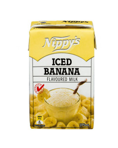Nippy’s Ice Banana Flavoured Milk - Case