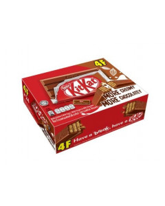 Nestle KitKat 4F Milk Chocolate - Carton