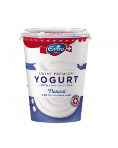 Emmi Natural Yogurt 3.5% FAT - Carton