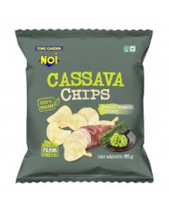 Tong Garden Noi Seaweed Wasabi  Cassava Chips - Carton