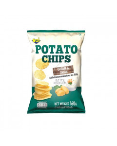 Tong Garden Noi Potato Chips Cream & Onion - Carton