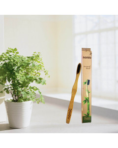 Nonic Phoenix Bamboo Toothbrush Charcoal Bristles 12s - Case