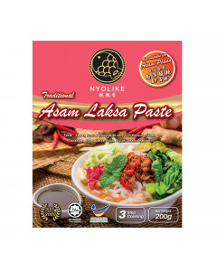 Nyolike Traditional Asam Laksa Paste - Case