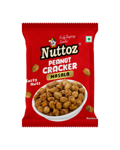 Nuttoz Peanut Cracker - Masala - Carton