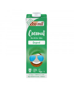Ecomil Coconut Milk Bio Organic Agave - Carton