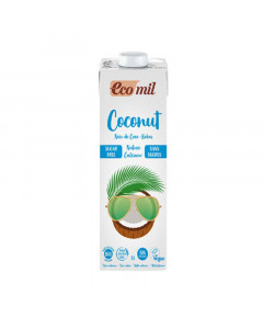 Ecomil Coconut Milk Nature Calcium Sugar Free - Carton