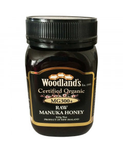 Woodlands Organic Manukablack 300 - Carton