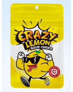 Crazy Lemon Sour Chew - Carton