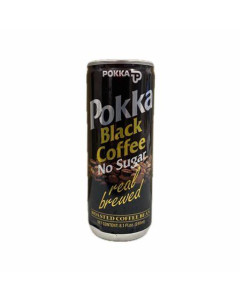 Pokka First Drip Black Coffee No Sugar - Carton