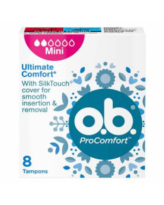 Ob Pro Comfort Regular Mini Tampons - Carton