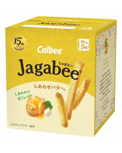 Calbee Jagabee Happy Butter box 16g x 5 - Carton ( Expiry : 31-Aug-25)