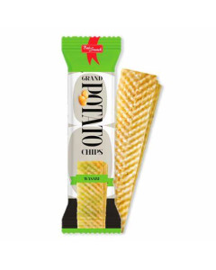 Grand Potato Chips wasabi flavoured 60g - Carton (Expiry :  3-Sep-25)