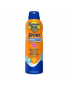Banana Boat Sunscreen Lotion Spray Cool zone Sport Spf50 - Carton