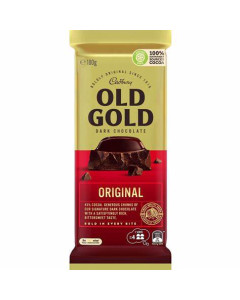 Cadbury Old Gold Dark Chocolate Block - Carton