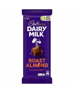 Cadbury Dark Milk Roasted Almond- Carton