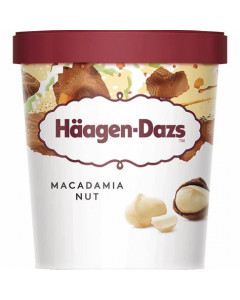 Haagen Dazs Pint Macadamia Nut - Carton