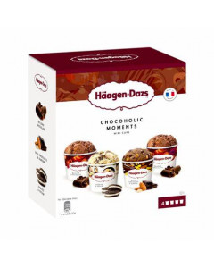 Haagen Dazs Chocoholic Moments(4s x 100ml) - Carton